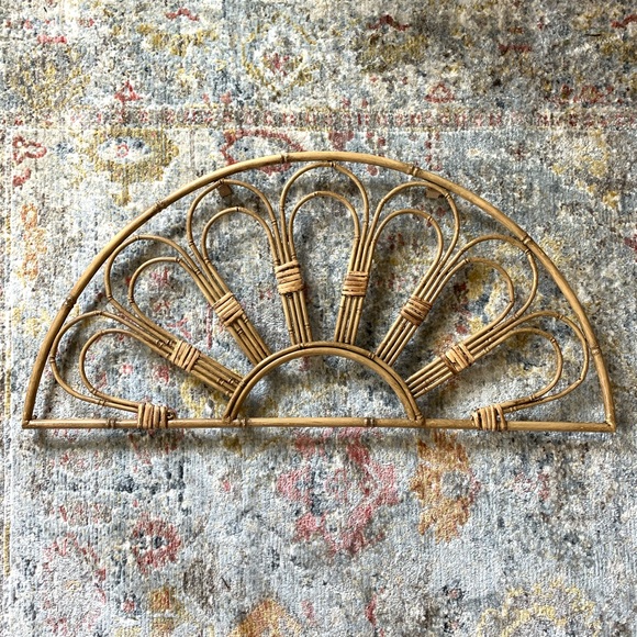 Wall Decor Half Circle Rattan Hanging Wall Art Poshmark